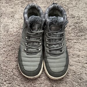 Hey Dude Charcoal Quilted High-Tops